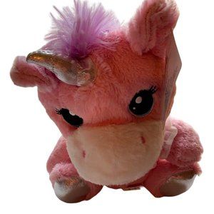 Unicorn Pink Purple Mane Tail Stuffed Animal Plush Toy Publix
